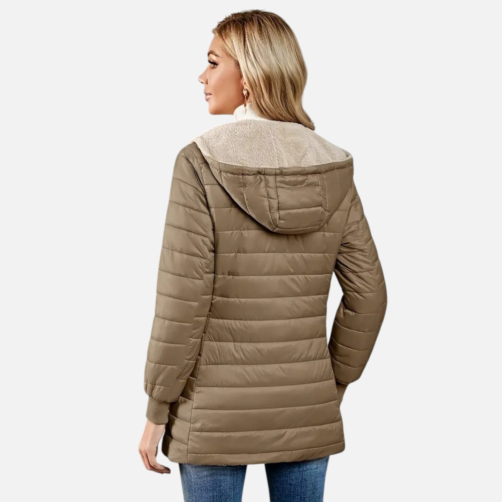 Beaumont Atelier | Women’s Fleece‑Lined Padded Coat, Heritage Chic