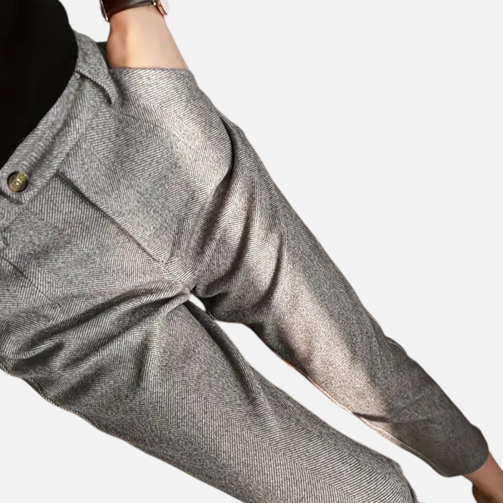 Beaumont Atelier | Women’s High‑Waisted Wide‑Leg Trousers