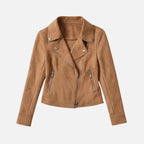 Beaumont Atelier | Women’s Suede Biker Jacket, Heritage Rider
