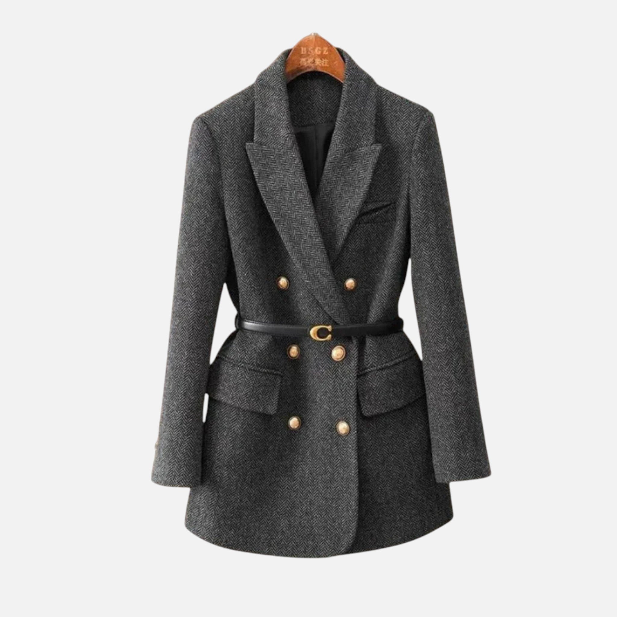 Beaumont Atelier | Women’s Tailored Tweed Coat, Ivy League Refinement