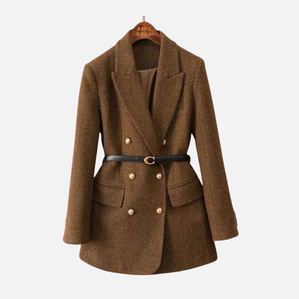 Beaumont Atelier | Women’s Tailored Tweed Coat, Ivy League Refinement