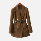 Beaumont Atelier | Women’s Tailored Tweed Coat, Ivy League Refinement