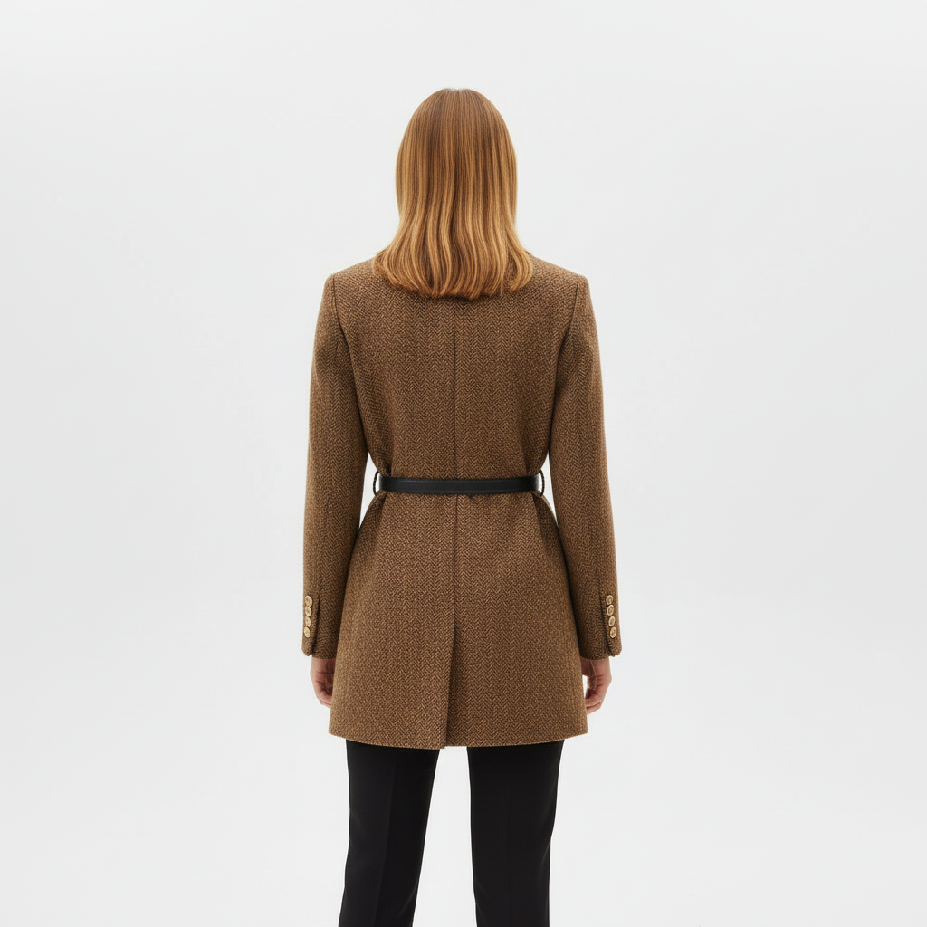 Beaumont Atelier | Women’s Tailored Tweed Coat, Ivy League Refinement