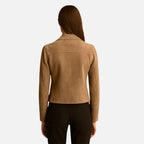 Beaumont Atelier | Women’s Suede Biker Jacket, Heritage Rider