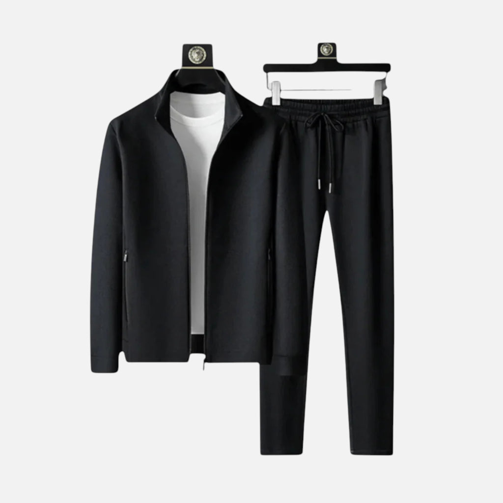 Beaumont Atelier | Men’s Tailored Lycra‑Blend Tracksuit Set