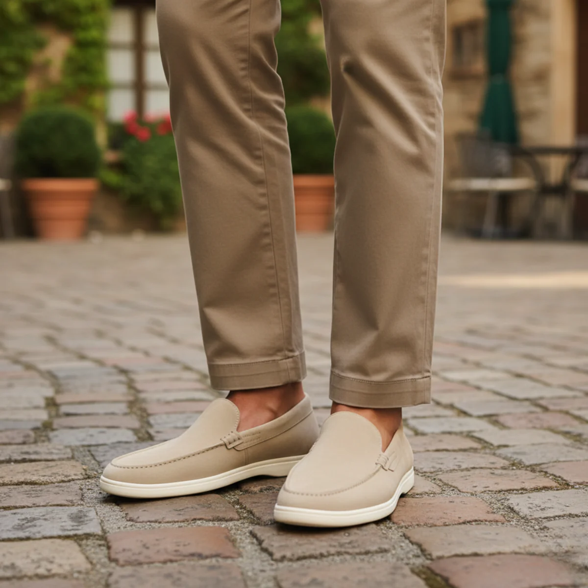 Beaumont Atelier | Men’s Suede Loafers in Riviera Suede
