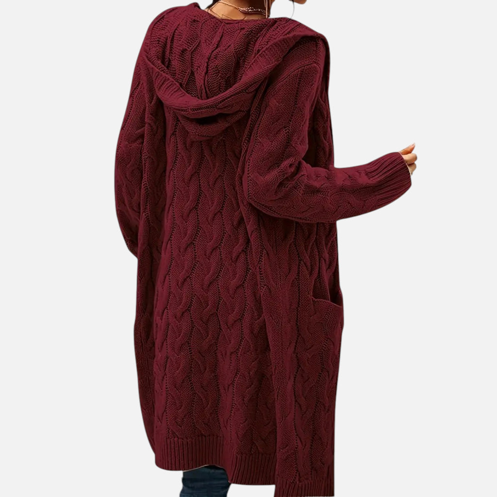 Beaumont Atelier | Women’s Classic Open-Front Knit Cardigan