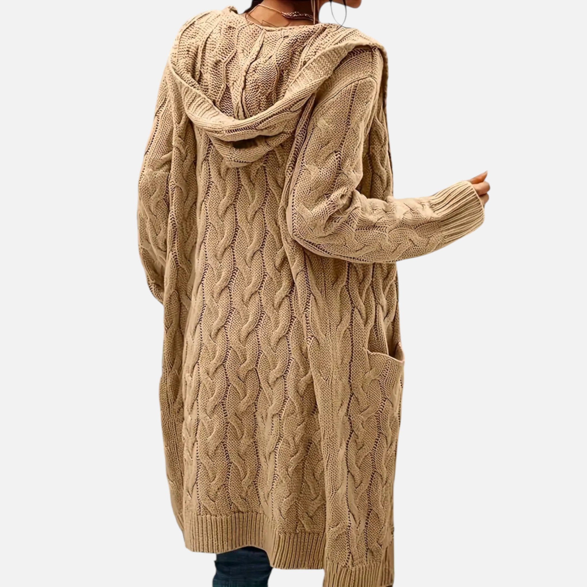 Beaumont Atelier | Women’s Classic Open-Front Knit Cardigan