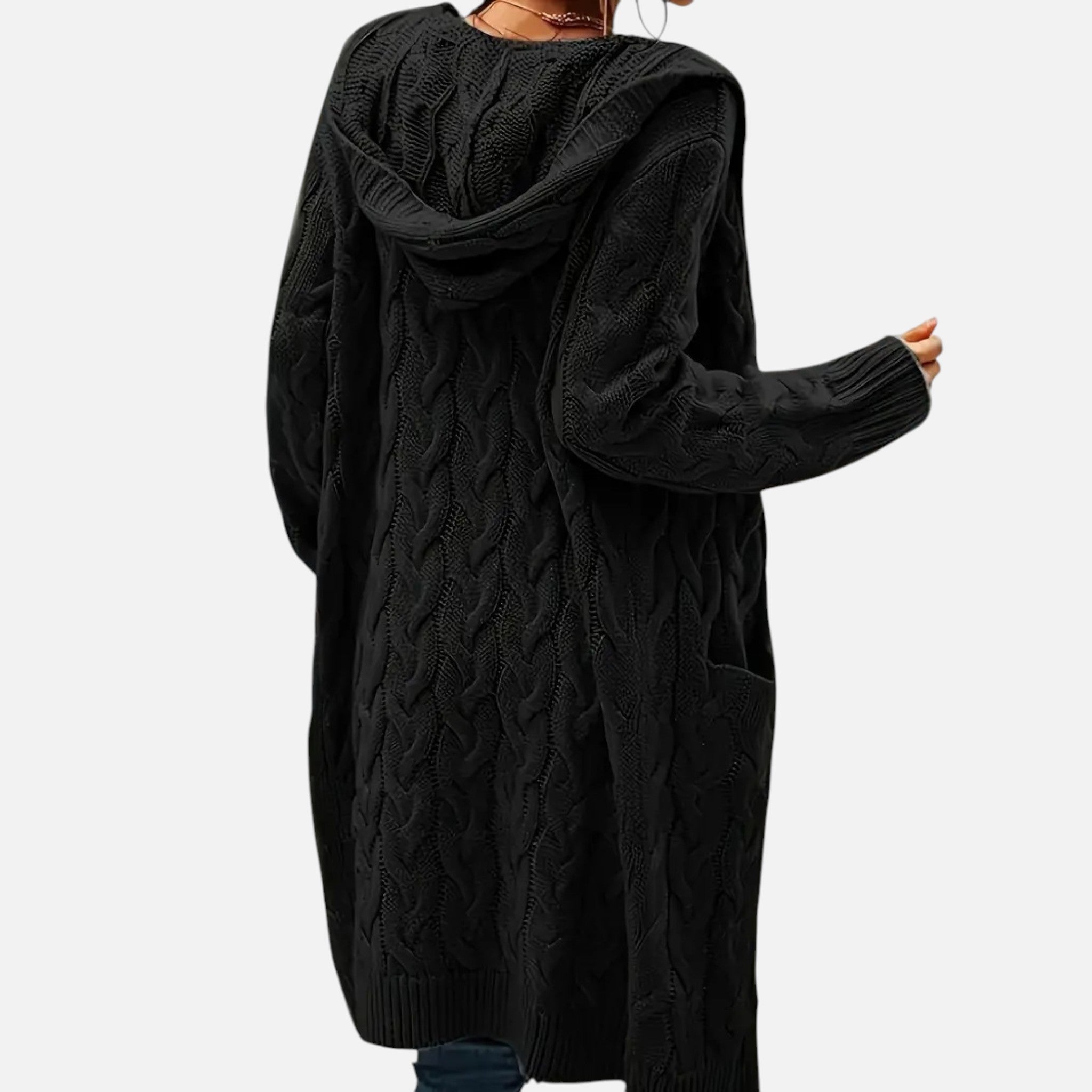 Beaumont Atelier | Women’s Classic Open-Front Knit Cardigan