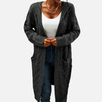 Beaumont Atelier | Women’s Classic Open-Front Knit Cardigan