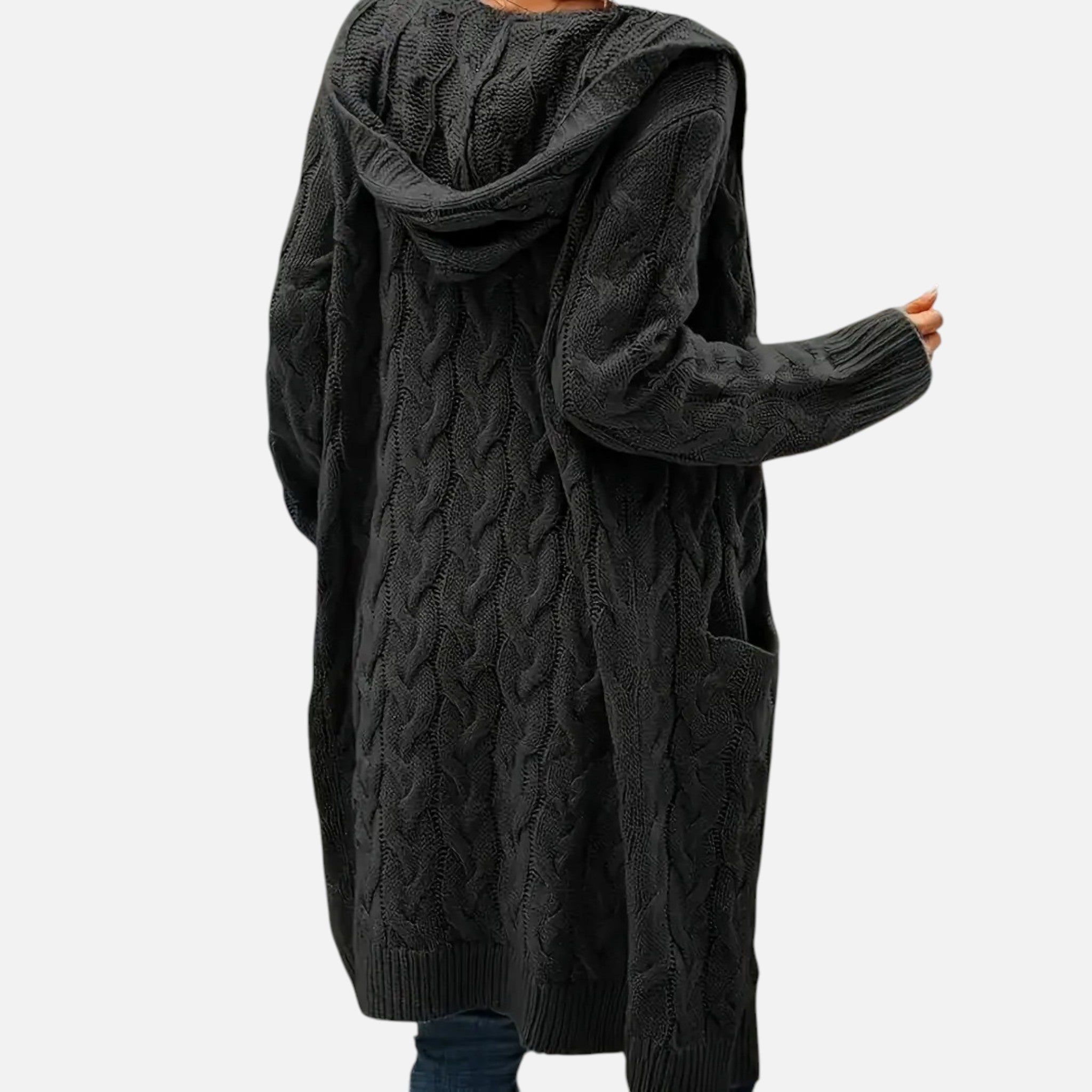 Beaumont Atelier | Women’s Classic Open-Front Knit Cardigan