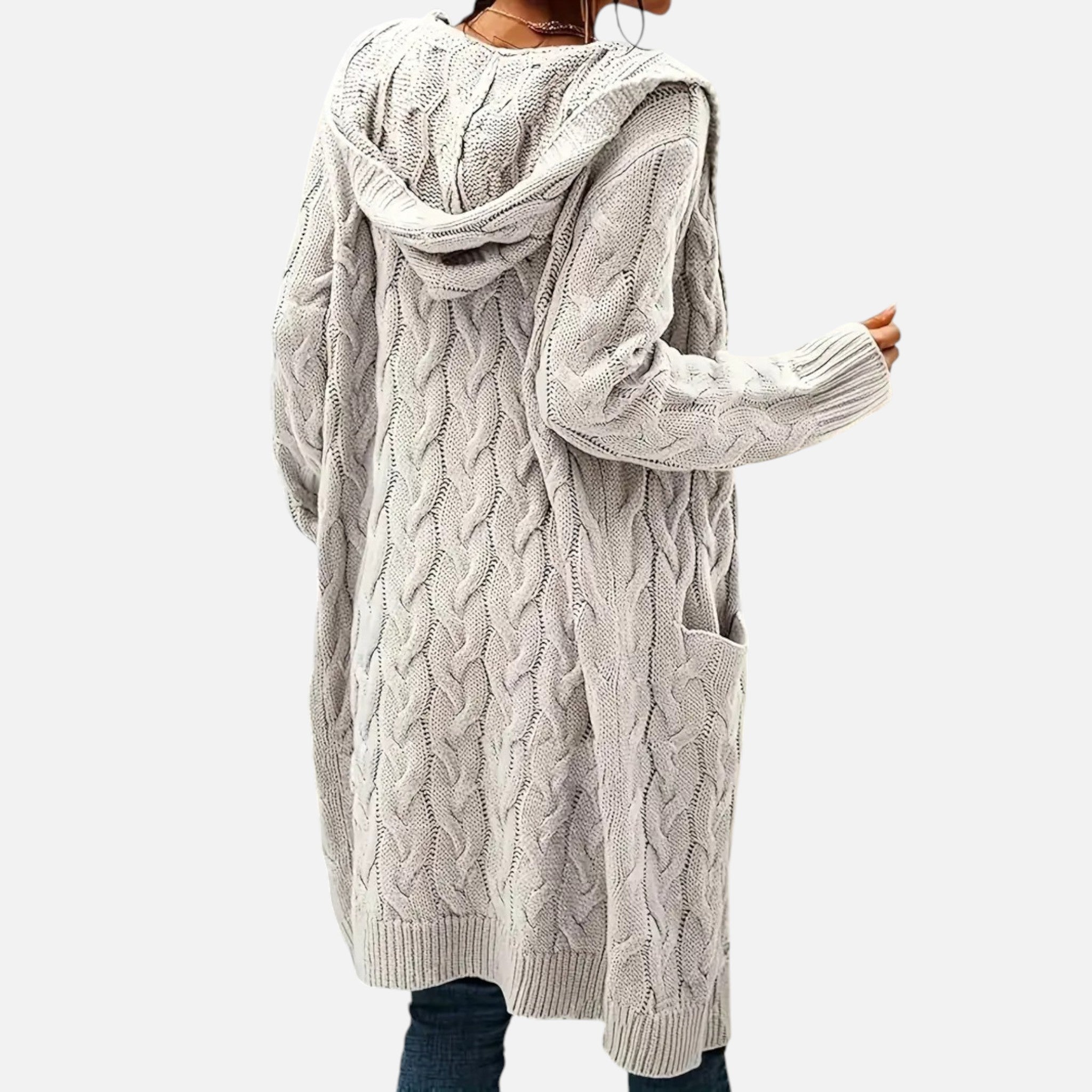 Beaumont Atelier | Women’s Classic Open-Front Knit Cardigan