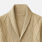 Beaumont Atelier | Men’s Cashmere Button‑Front Cardigan