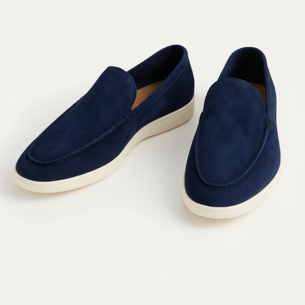 Beaumont Atelier | Men’s Suede Loafers in Riviera Suede