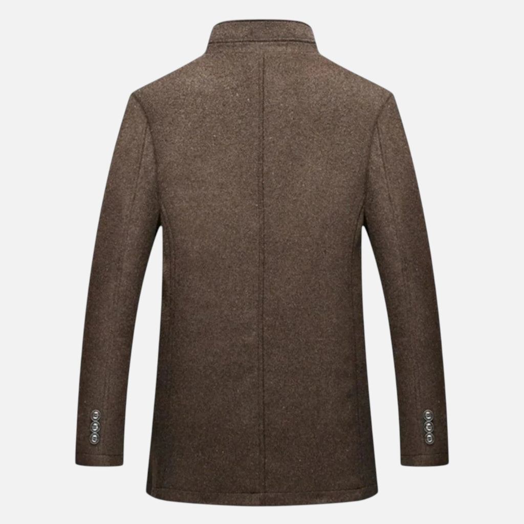 Beaumont Atelier | Men’s Tailored Wool Overcoat, Riviera Elegance