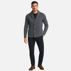 Beaumont Atelier | Men’s Cashmere Button‑Front Cardigan