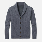 Beaumont Atelier | Men’s Cashmere Button‑Front Cardigan