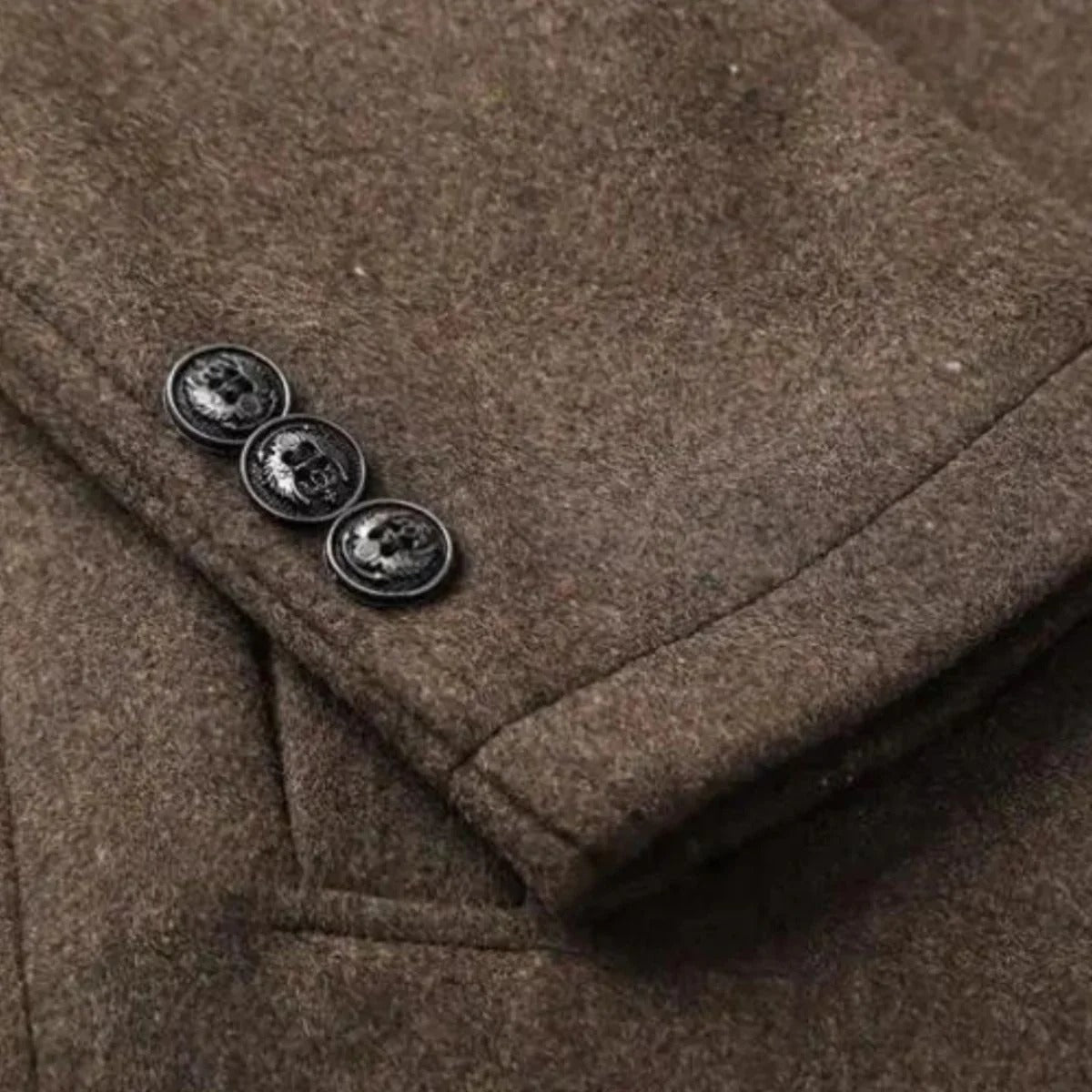 Beaumont Atelier | Men’s Tailored Wool Overcoat, Riviera Elegance