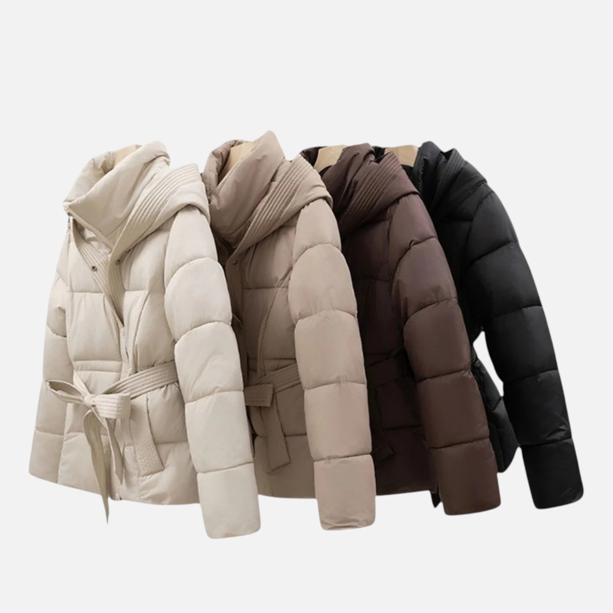 Beaumont Atelier | Women’s Waisted Puffer Coat, Heritage Luxe